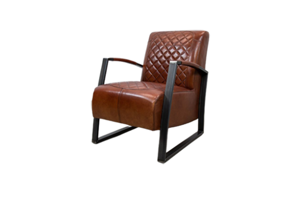 Guuz-mario V-ART Cognac Lounge Chair 
